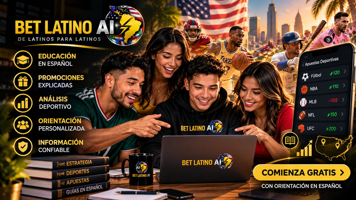 Bet Latino AI ayuda a la comunidad latina en Estados Unidos con educación sobre apuestas deportivas, orientación en español y acceso gratuito a información sobre promociones.
